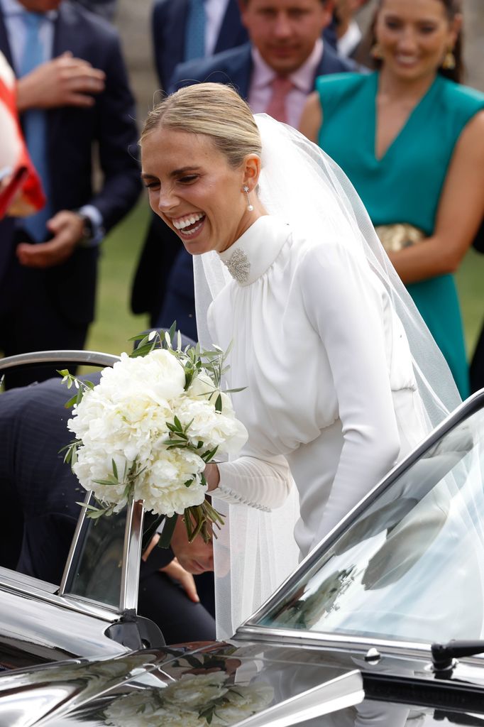 Ramos de novia de peonías Lucía Bárcena