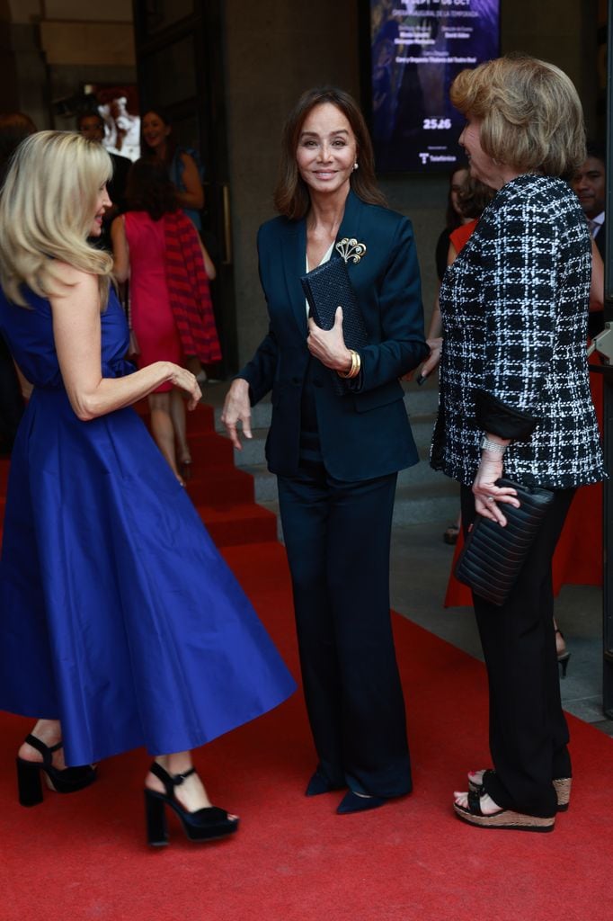 Isabel Preysler en la inauguración de la temporada del Teatro Real