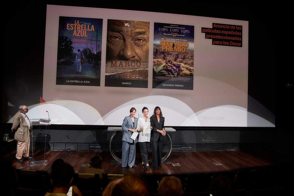 Malena Alterio, Victoria Luengo y Belén Cuesta anuncian  las tres producciones españolas preseleccionadas al Oscar a mejor película internacional