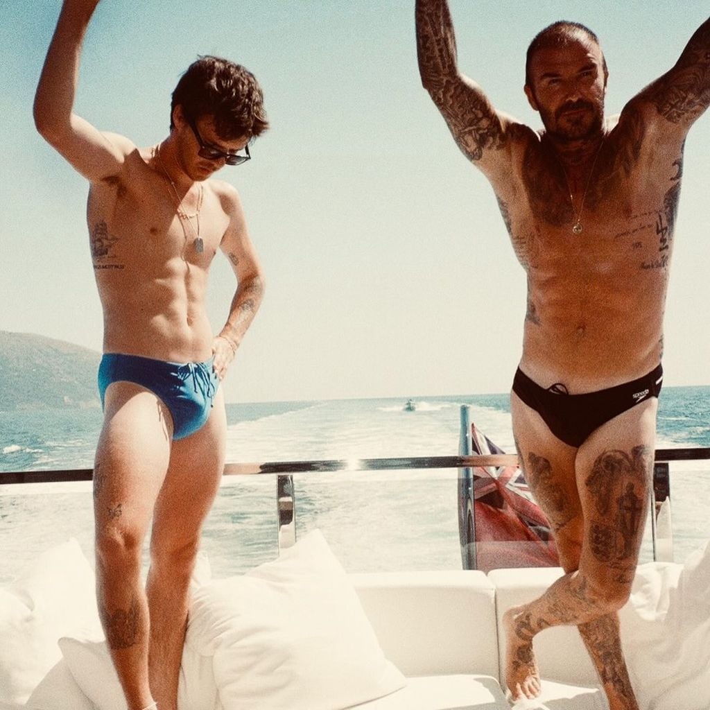  David Beckham recuerda el 2025 en redes sin una sola foto de su hijo Brooklyn