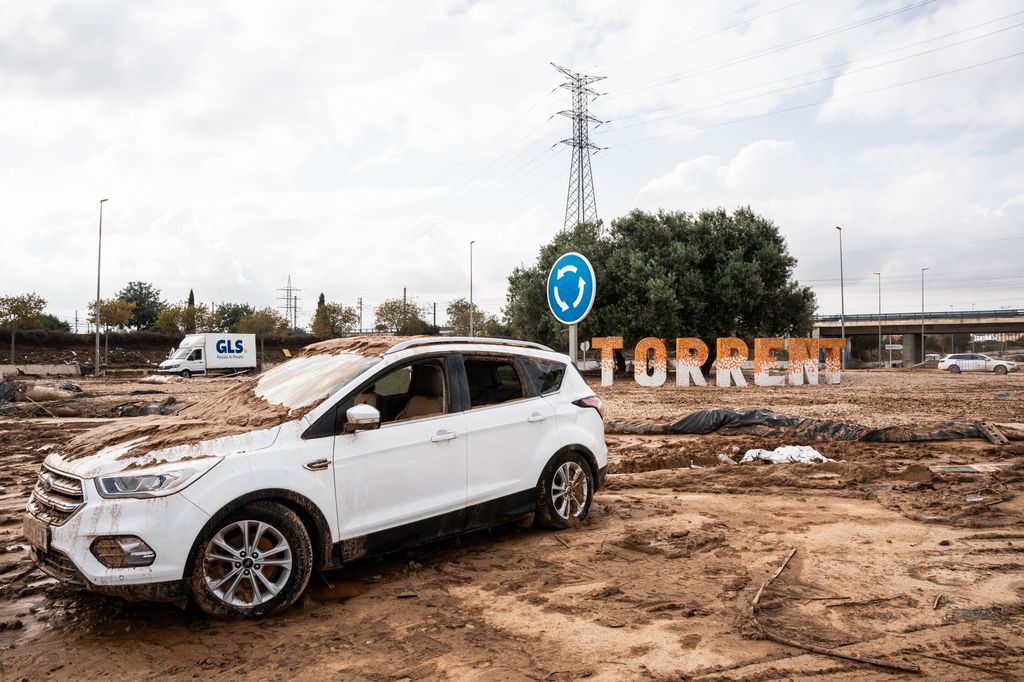 Plano general de las consecuencias de la DANA en Valencia, Torrent