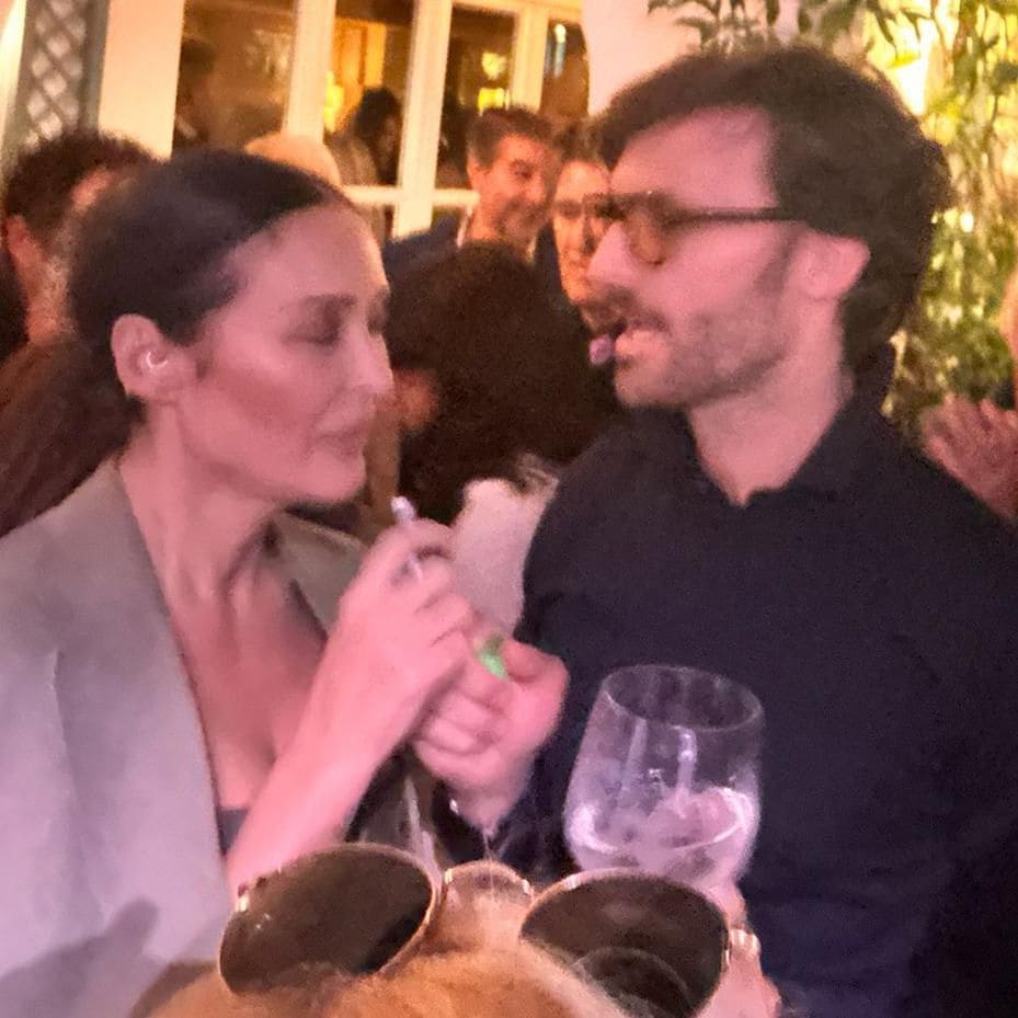 Vicky Martín Berrocal y Enrique Solís
