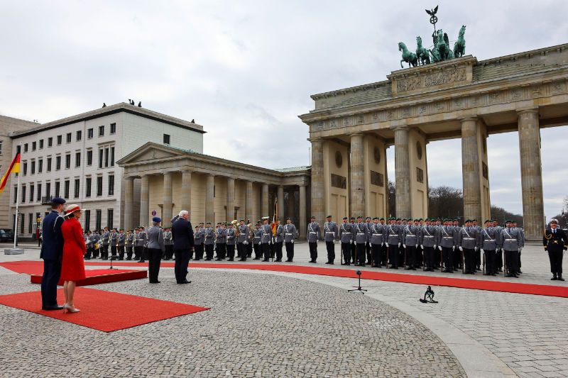 Los reyes Carlos y Camilla en Berlín 