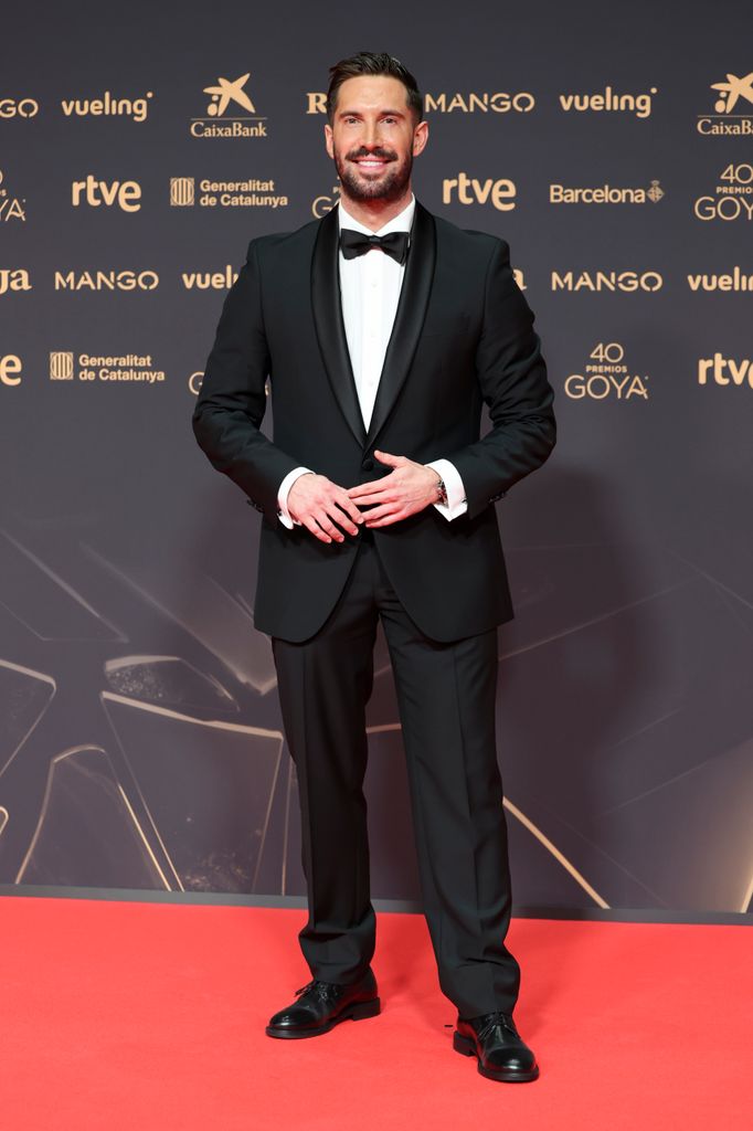 Egoitz Txurruca en la pasada edición de los Premios Goya
