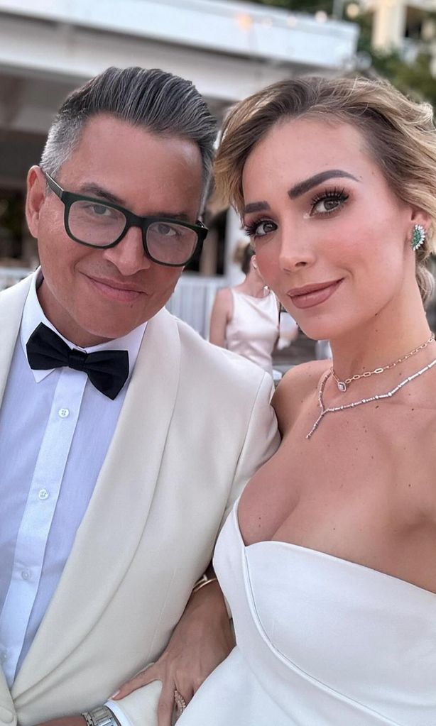 Daniel Sarcos y Alessandra Villegas