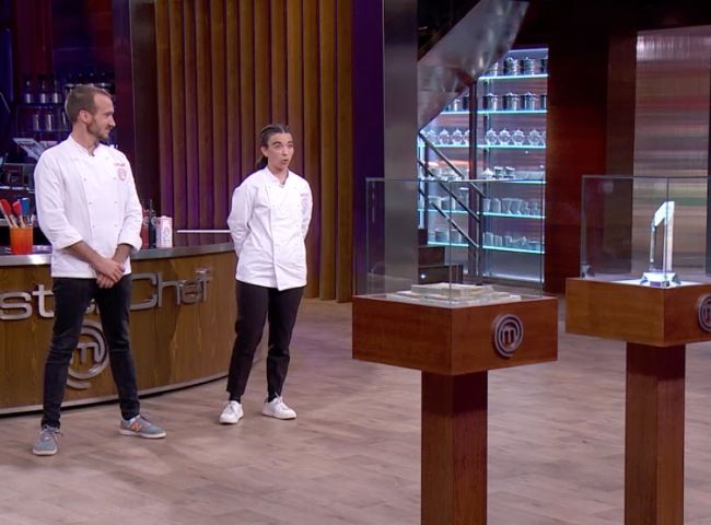 Arnau y Meri, duelistas de 'MasterChef 9'