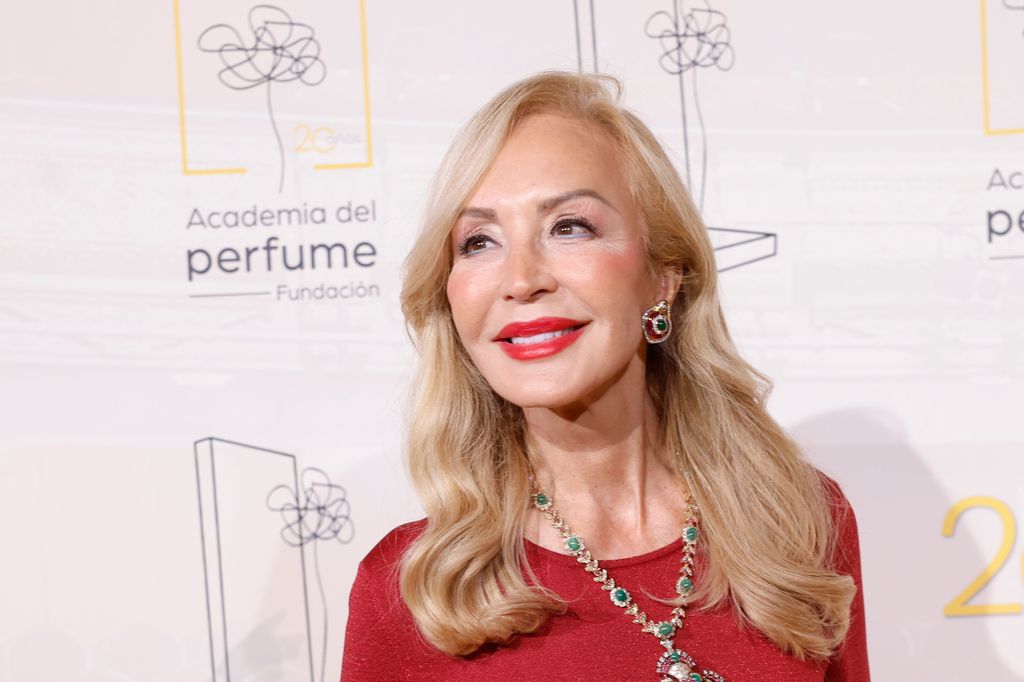 Carmen Lomana en el XX aniversario de la Academia del Perfume en Madrid