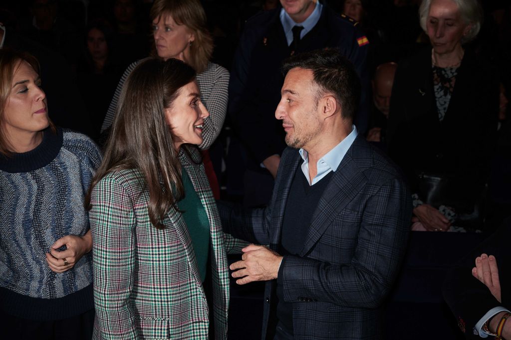 La Reina asiste al homenaje al cineasta Alejandro Amenábar en Tudela
