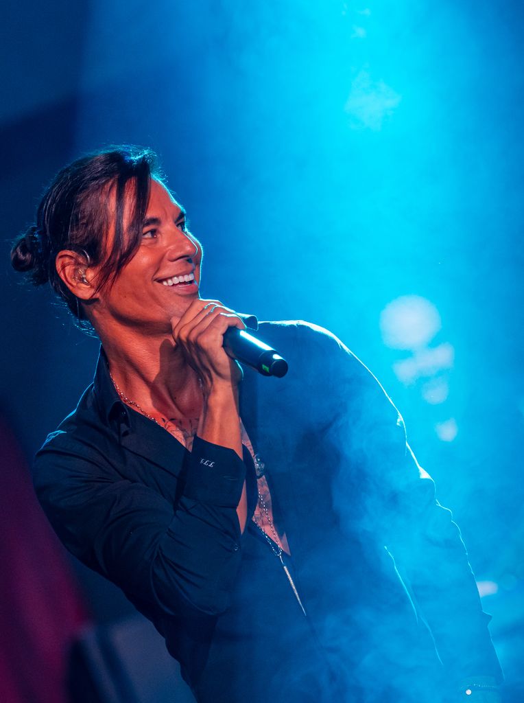 Julio José Iglesias Jr. en un concierto en el Starlite Occident en 2024