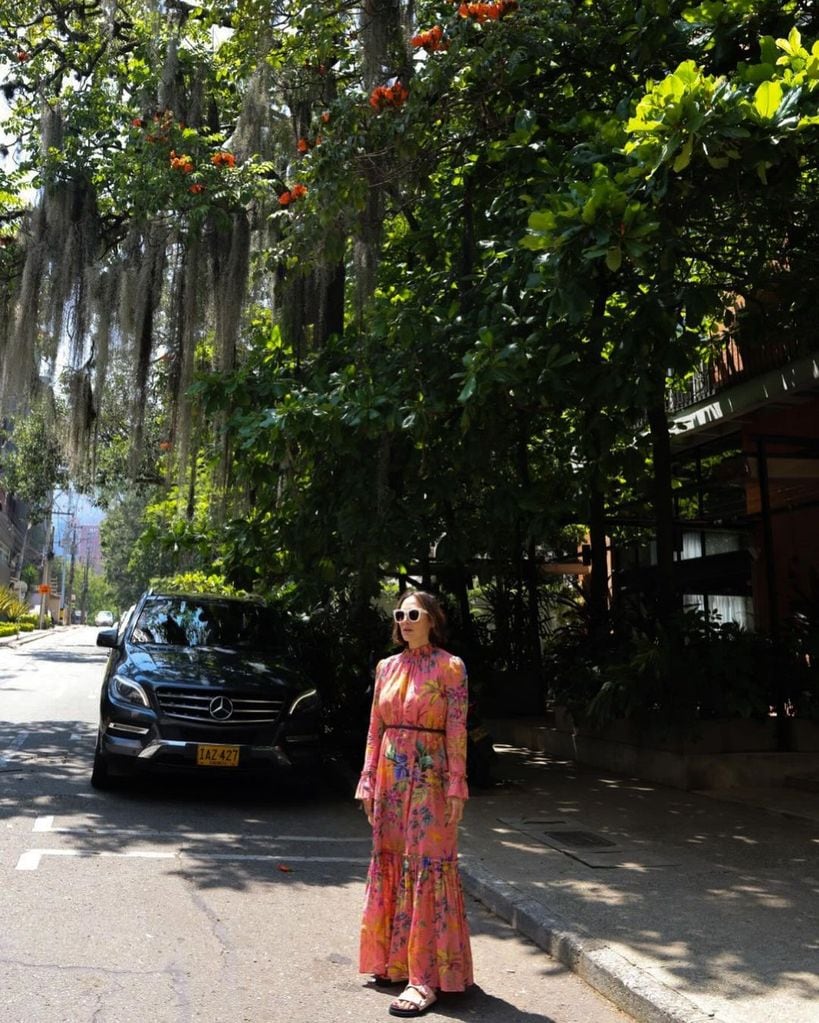 Tamara Falcó en su viaje a Colombia