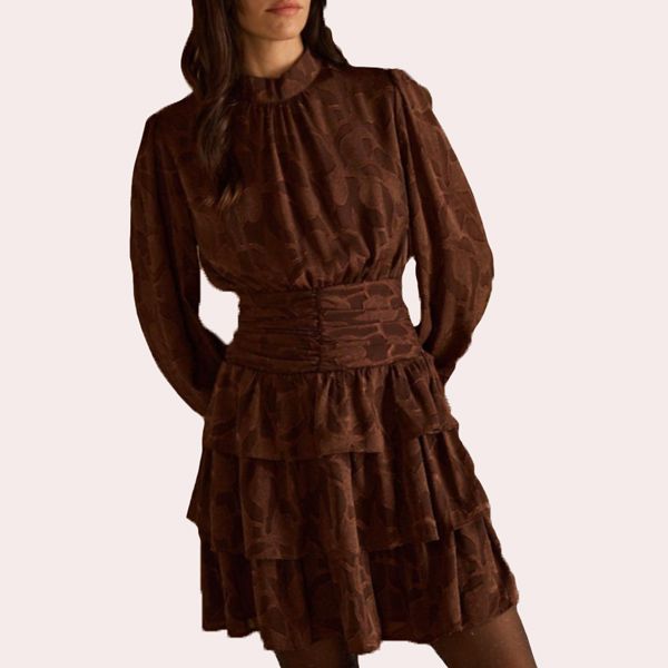 Vestido Cuello Alto Marian