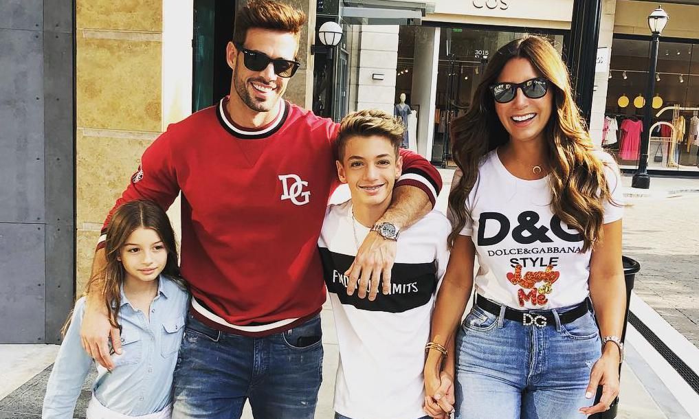 William Levy y su familia
