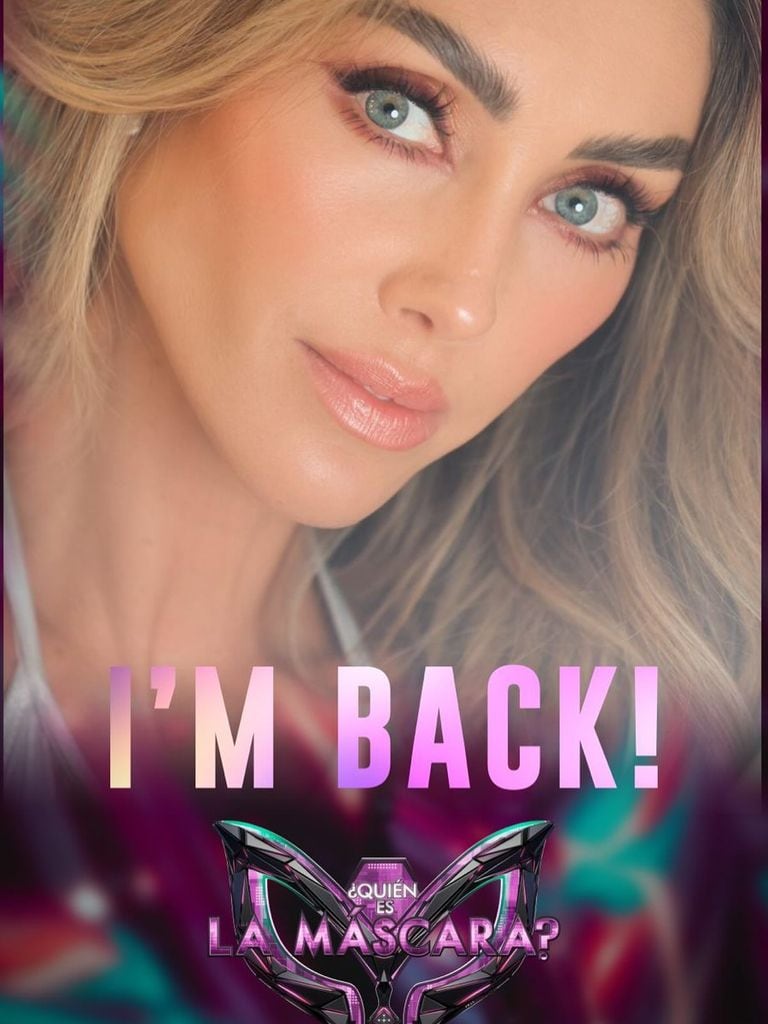 Anahí anunció su regreso a '¿Quién Es la Máscara?'