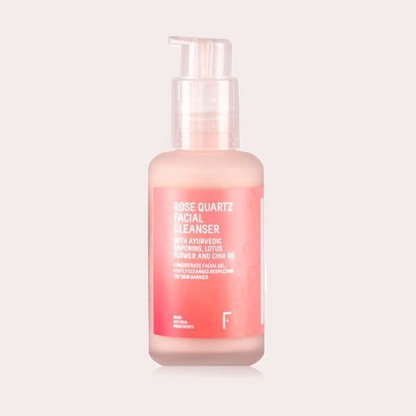 rose quartz facial cleanser