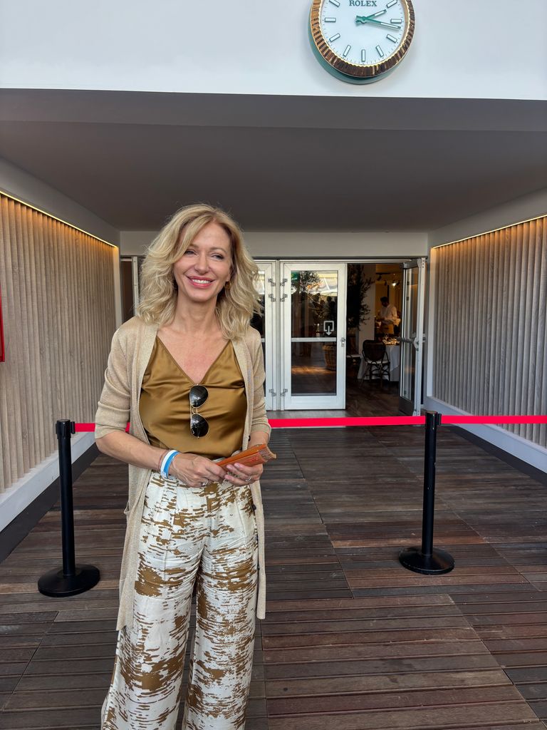 Susanna Griso, en el torneo