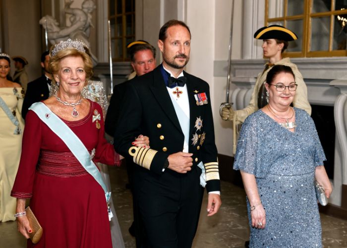 Banquete de gala por el Jubileo de Oro del rey Carlos Gustavo 