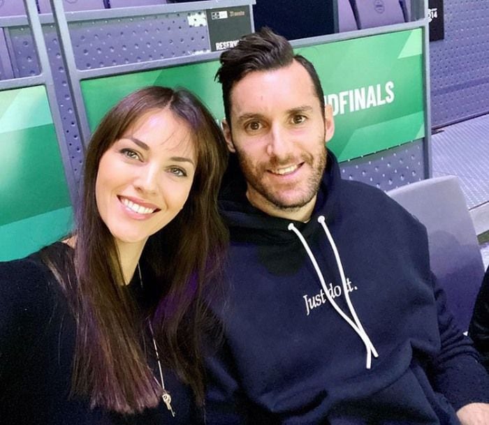 Helen Lindes y Rudy Fernández