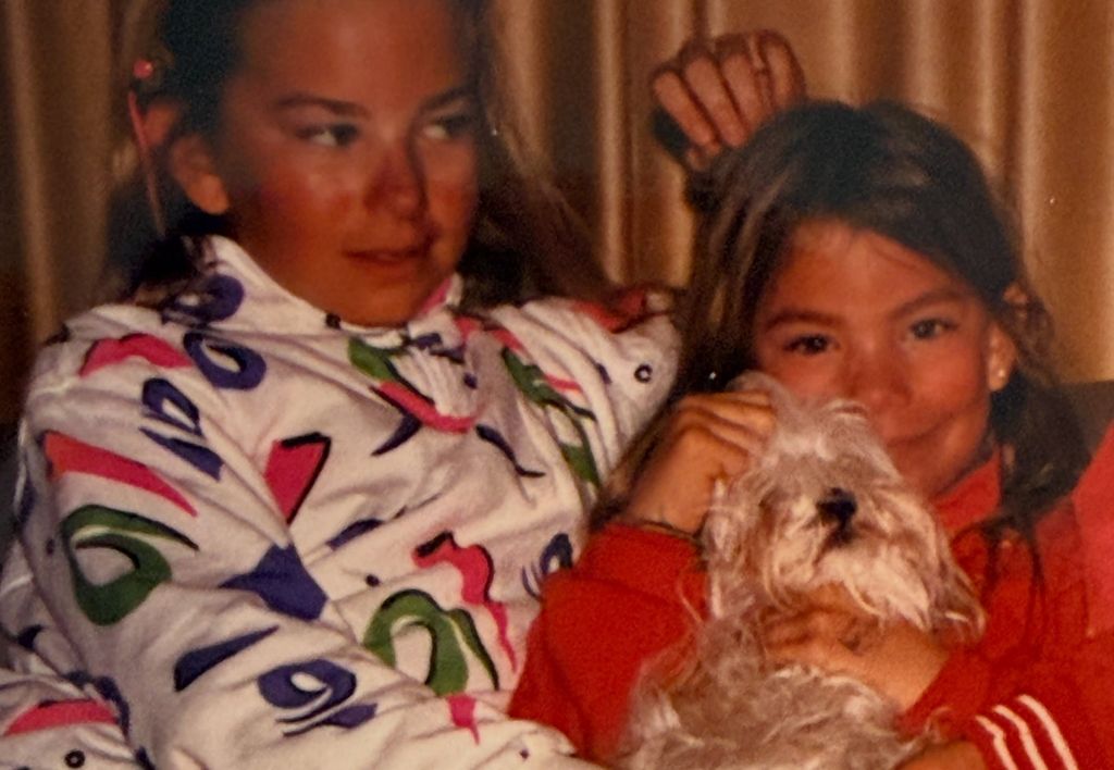 Imagen de la extensa colección de fotos que ha compartido Carla Goyanes en el seguno aniversario de la muerte de su hermana Caritina