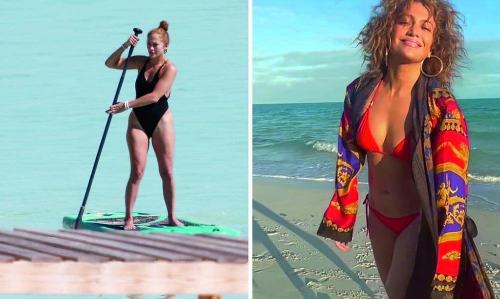
Jennifer López, impactante, durante sus vacaciones junto a su prometido, Álex Rodríguez, y los hijos de ambos. Este podría ser el año de la boda de la pareja de oro.
