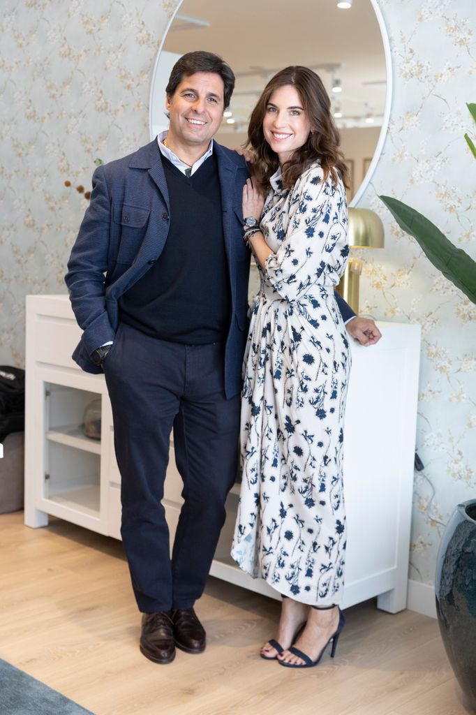 Bullfighter Francisco Rivera Rivera and Lourdes Montes during an exclusive portrait in Barcelona on Thursday, 30 March 2023