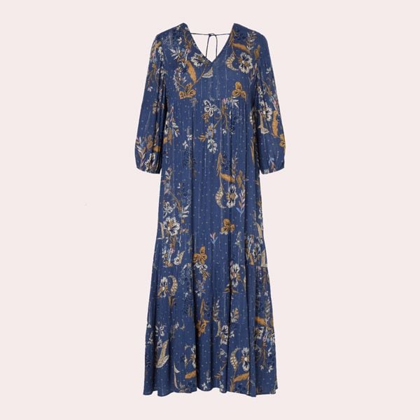 Vestido largo bámbula