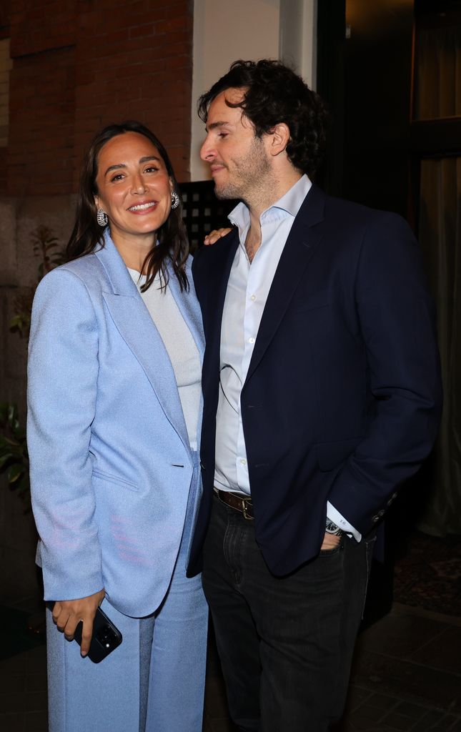 Íñigo Onieva and Tamara Falcó posan en el restaurante Casa Selas de Madrid. 14 de mayo de 2024  