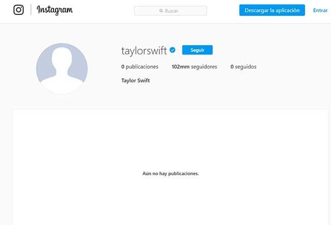 taylor swift instagram