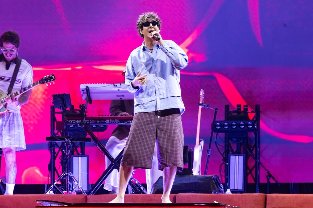 Beto Montenegro durante un concierto en Madrid, el pasado mes de mayo