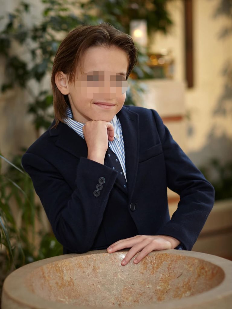 La Comunión de Mauro, el hijo de Andrea Prat