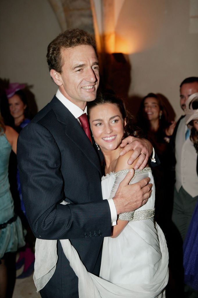 Alessandro Lequio y María Palacios el día de su boda