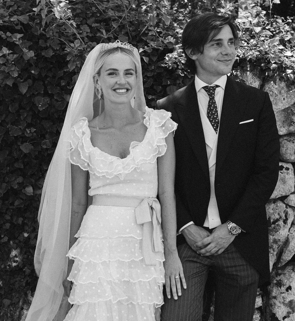 Vestido de novias virales con volantes Mónica Anoz