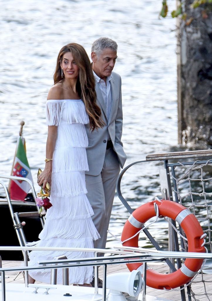 Amal y George Clooney