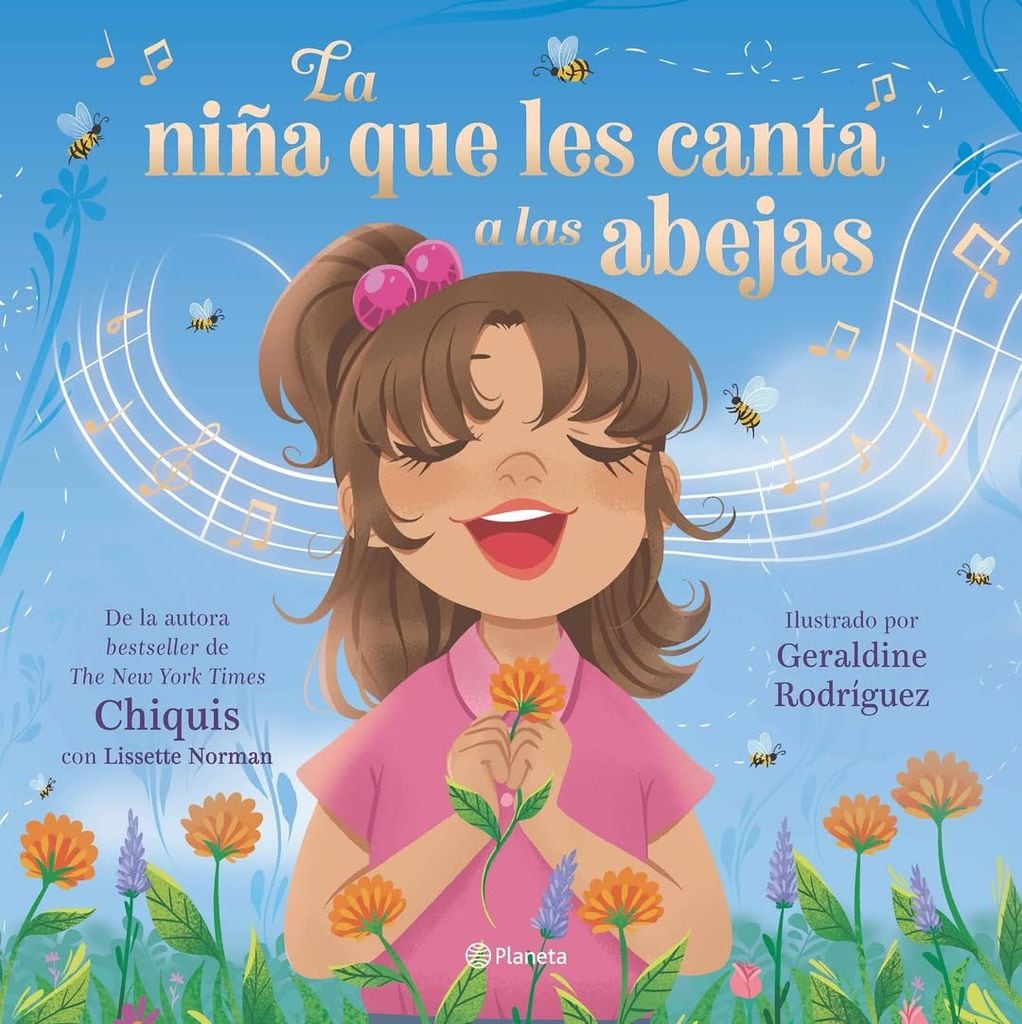 Chiquis Rivera debutó como autora infantil con 'La niña que les canta a las abejas'.