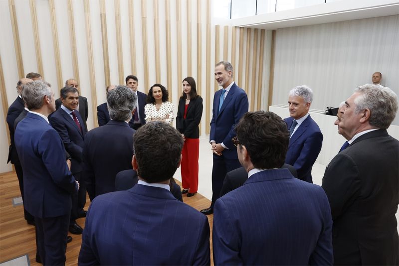 El Rey con los presidentes de los Tribunales Superiores de Justicia