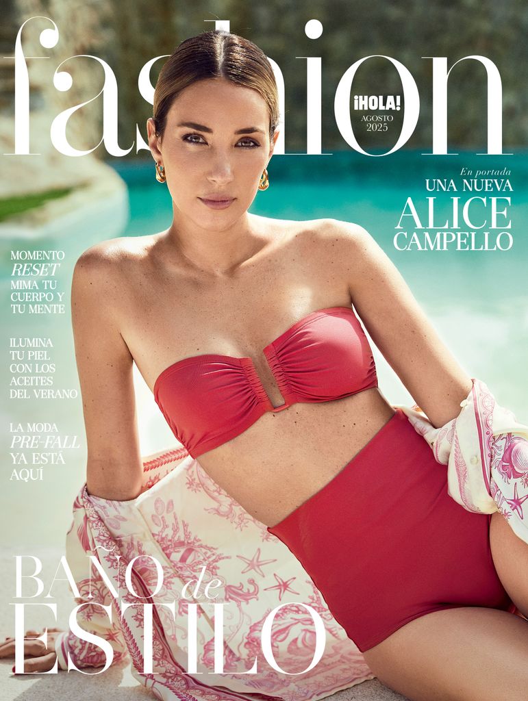 Alice Campello, portada de FASHION agosto