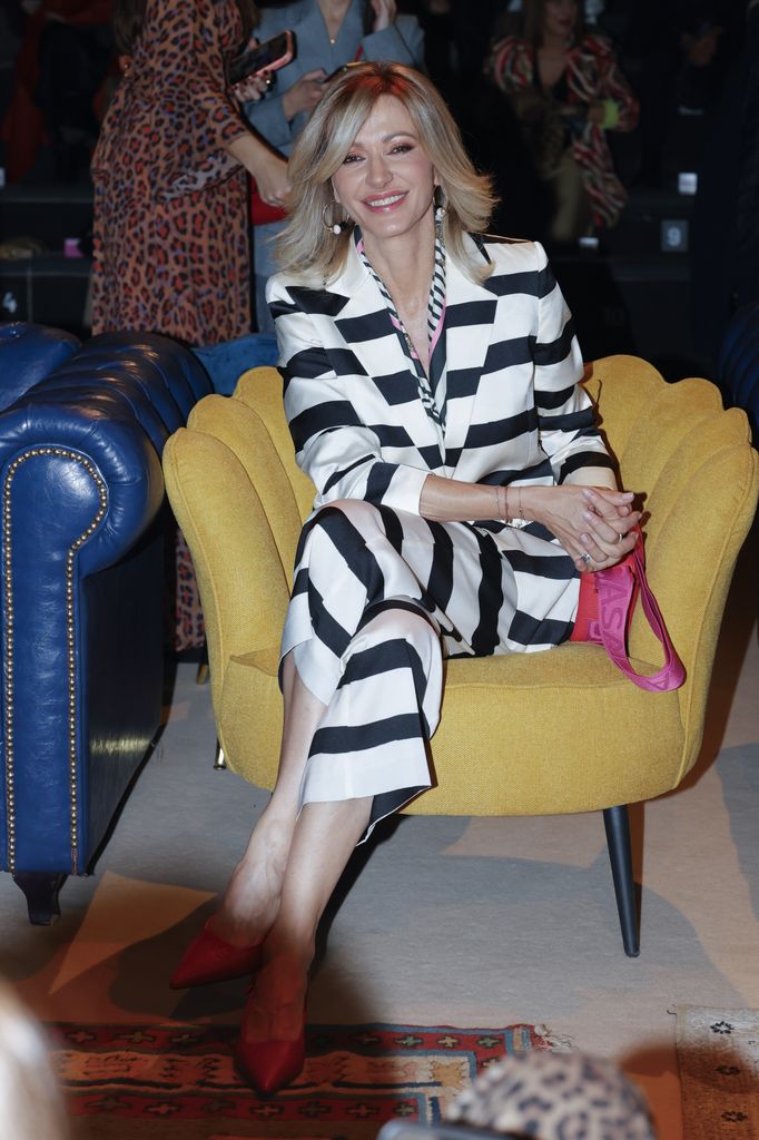 Susanna Griso en el desfile de Lola Casademunt by Maite (marzo de 2026)