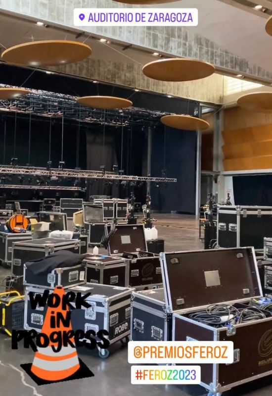 Sala multiusos del Auditorio de Zaragoza