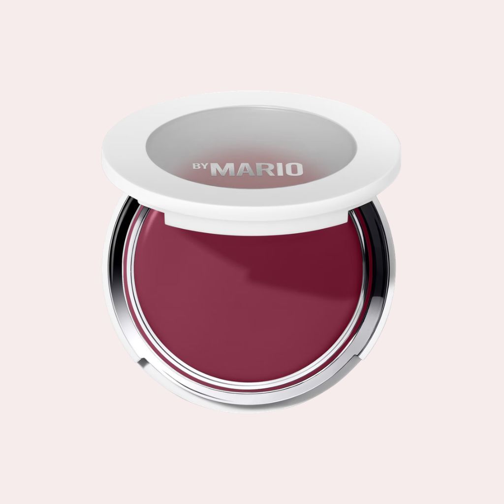 El rubor en crema con efecto rellenador: Colorete en crema Soft Pop Plumping Blush Veil de Makeup By Mario