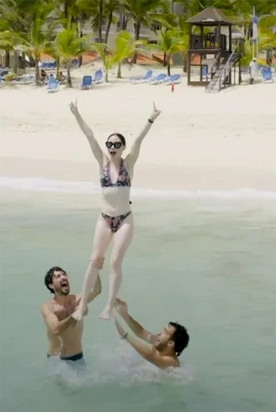 Ricardo Gómez, Elena Rivera y Santi Crespo