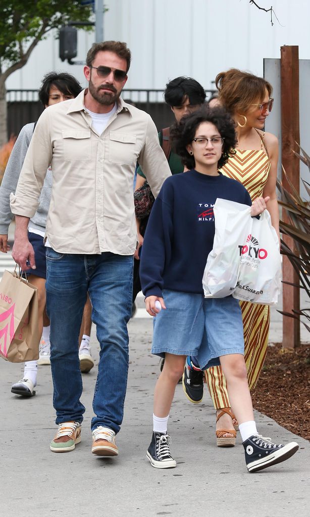 Jennifer Lopez, Ben Affleck y Emme