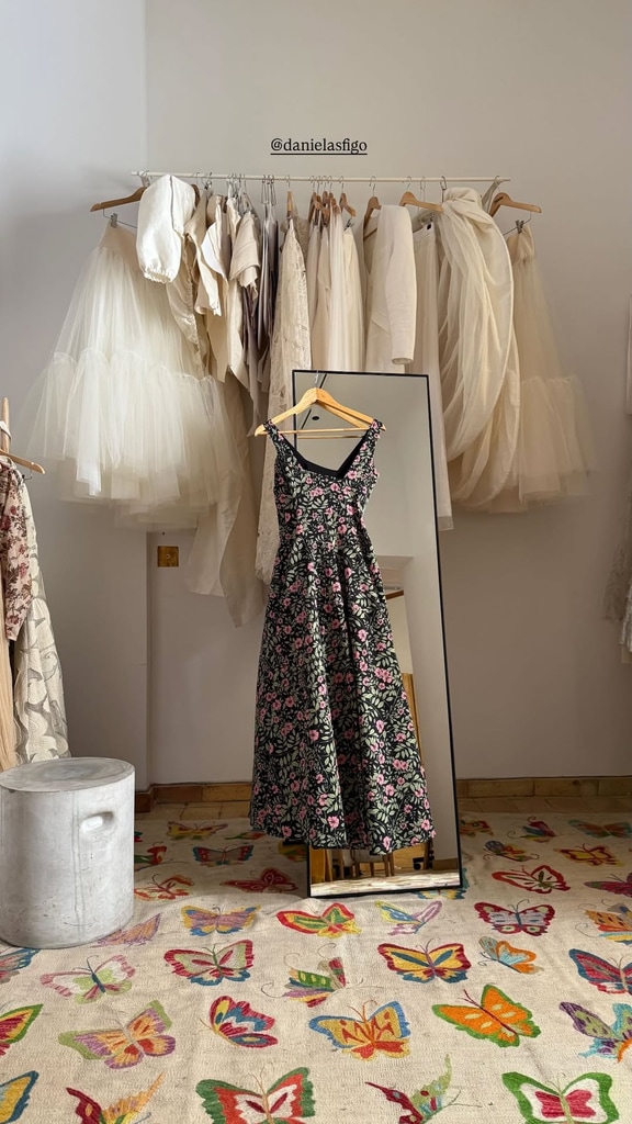 El vestido de Daniela Svedin Figo para la boda de Monica Anoz