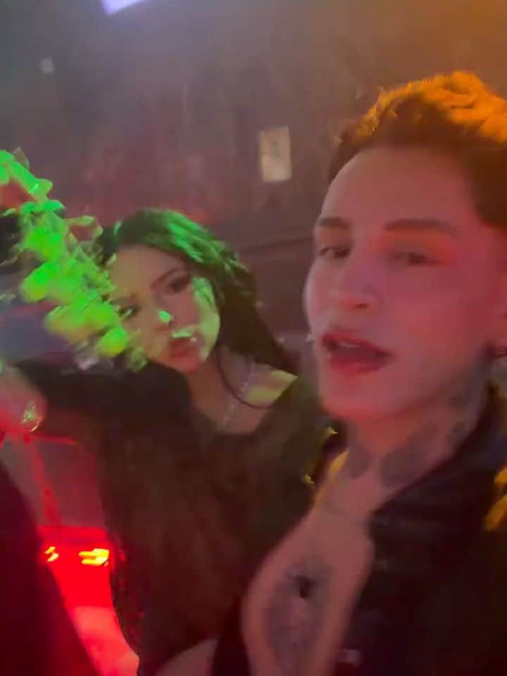 Kunno y Ángela Aguilar estaban de lo más divertidos 