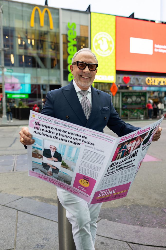 Para Emilio Estefan, formar parte de 'Days to Shine' es una nueva oportunidad de empoderar a las mujeres.