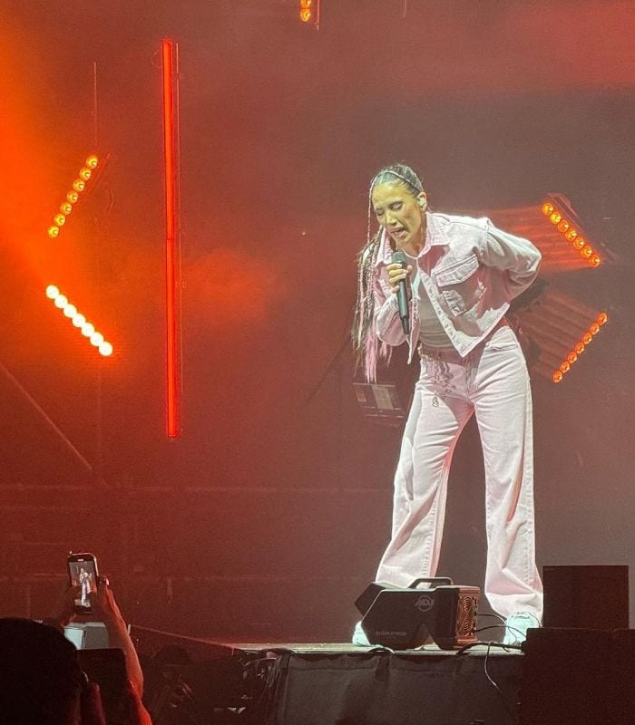India Martínez en su cierre de gira