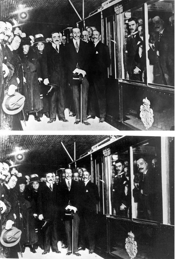 Alfonso XIII en 1919