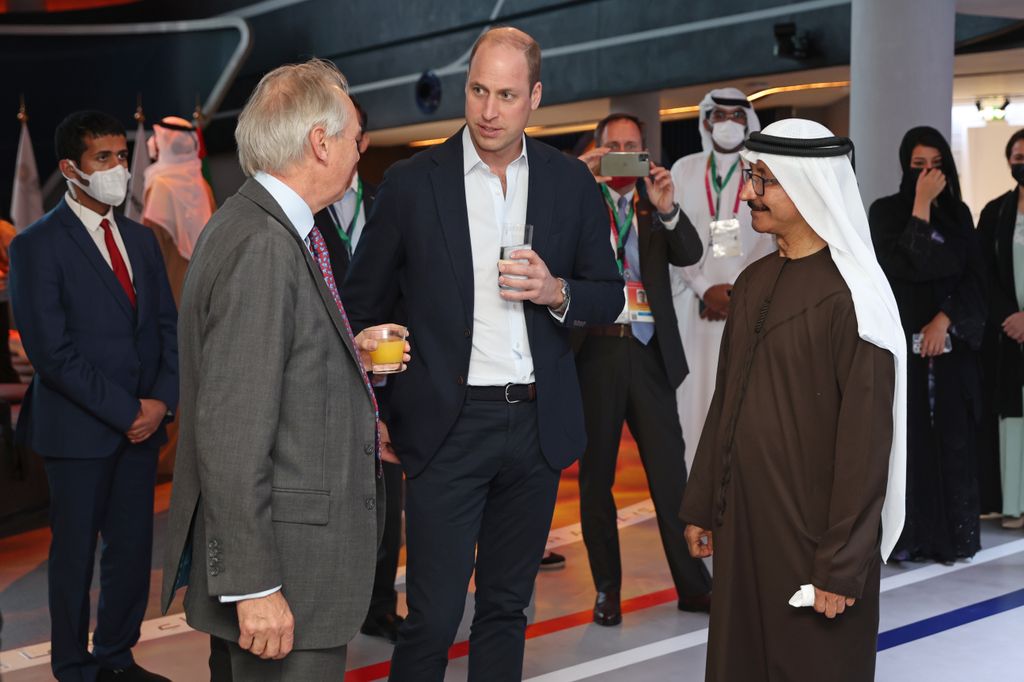 Otra imagen tomada durante el viaje de Guillermo a Dubai en el 2022