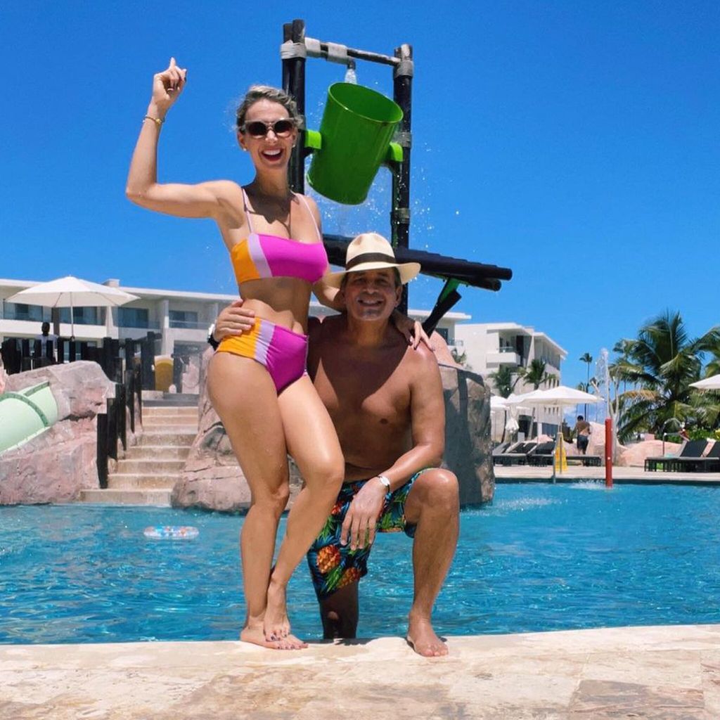 Alessandra Villegas y Daniel Sarcos