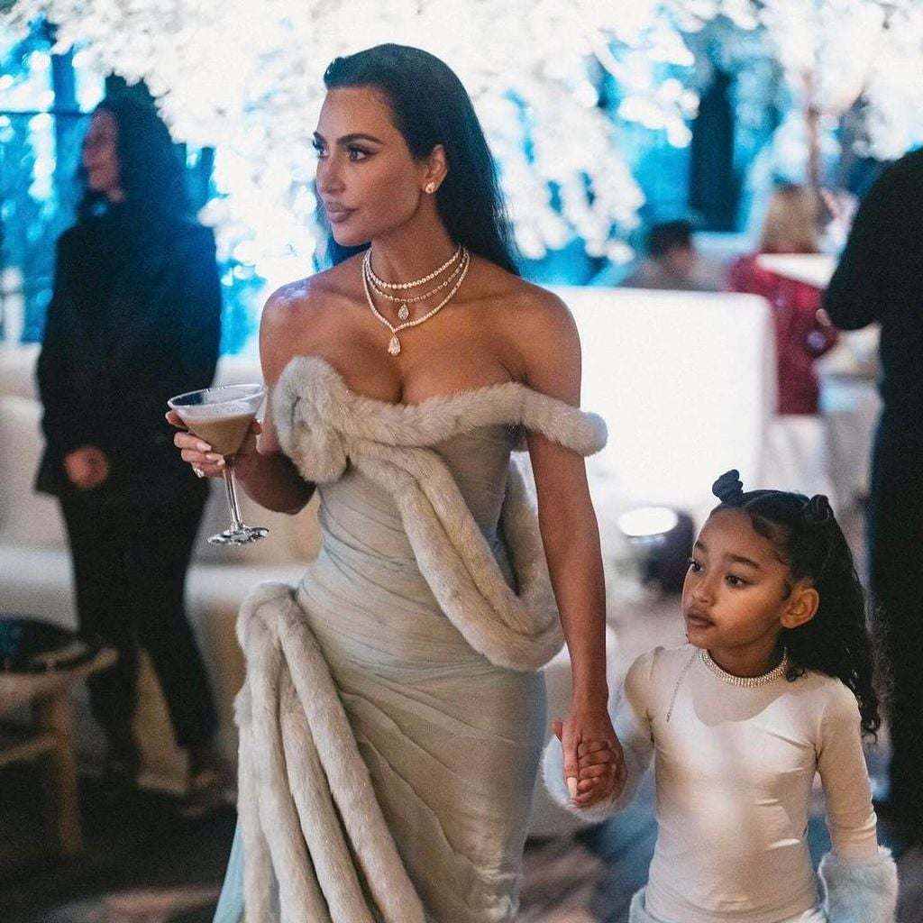Kim Kardashian y su hija, Chicago