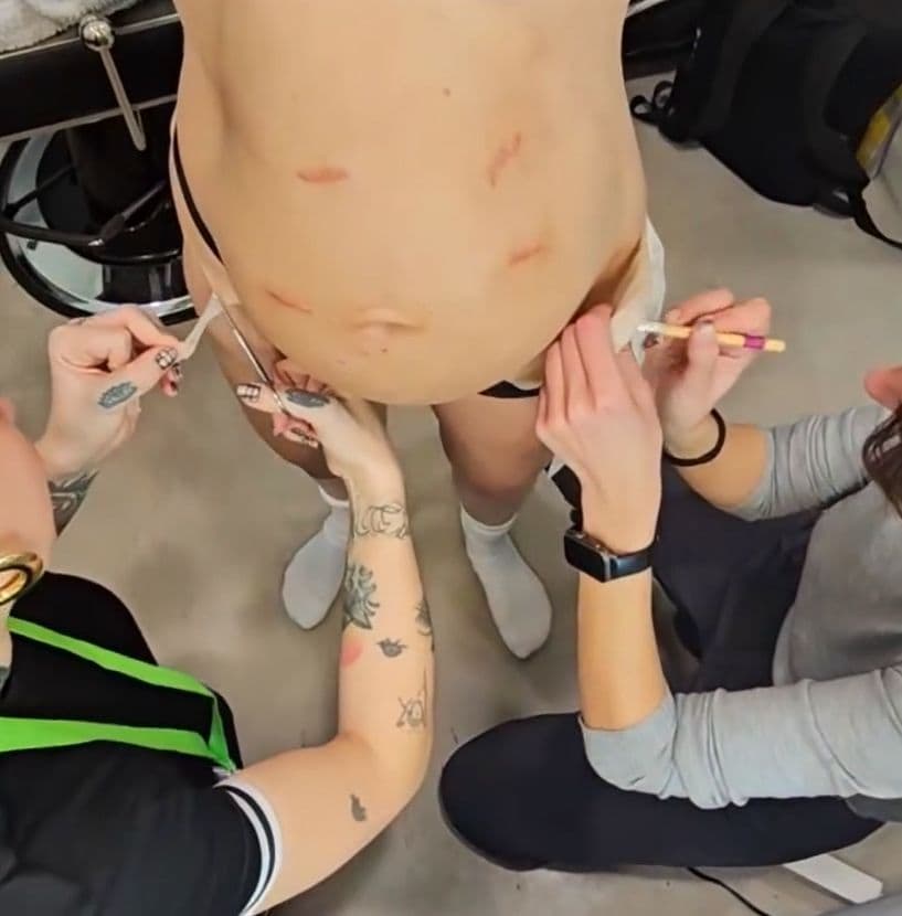 Blanca Suárez muestra imágenes no vistas del rodaje de la serie Respira