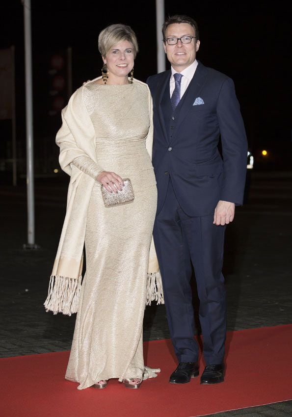 Los príncipes Constantijn y Laurentien